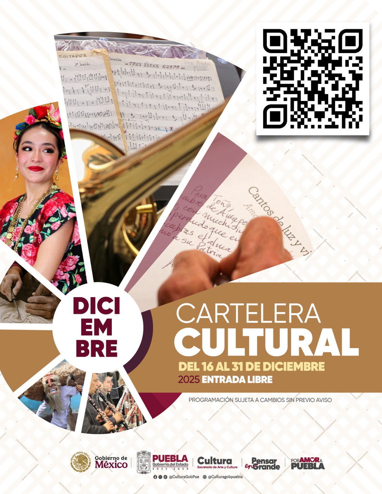 CARTELERA 16 AL 31 DE DICIEMBRE